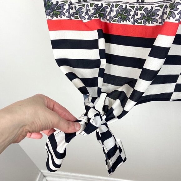 Clover Canyon Bora Bora Silk Printed Tank Top Blouse Size Medium Bohemian Boho M - Picture 8 of 10